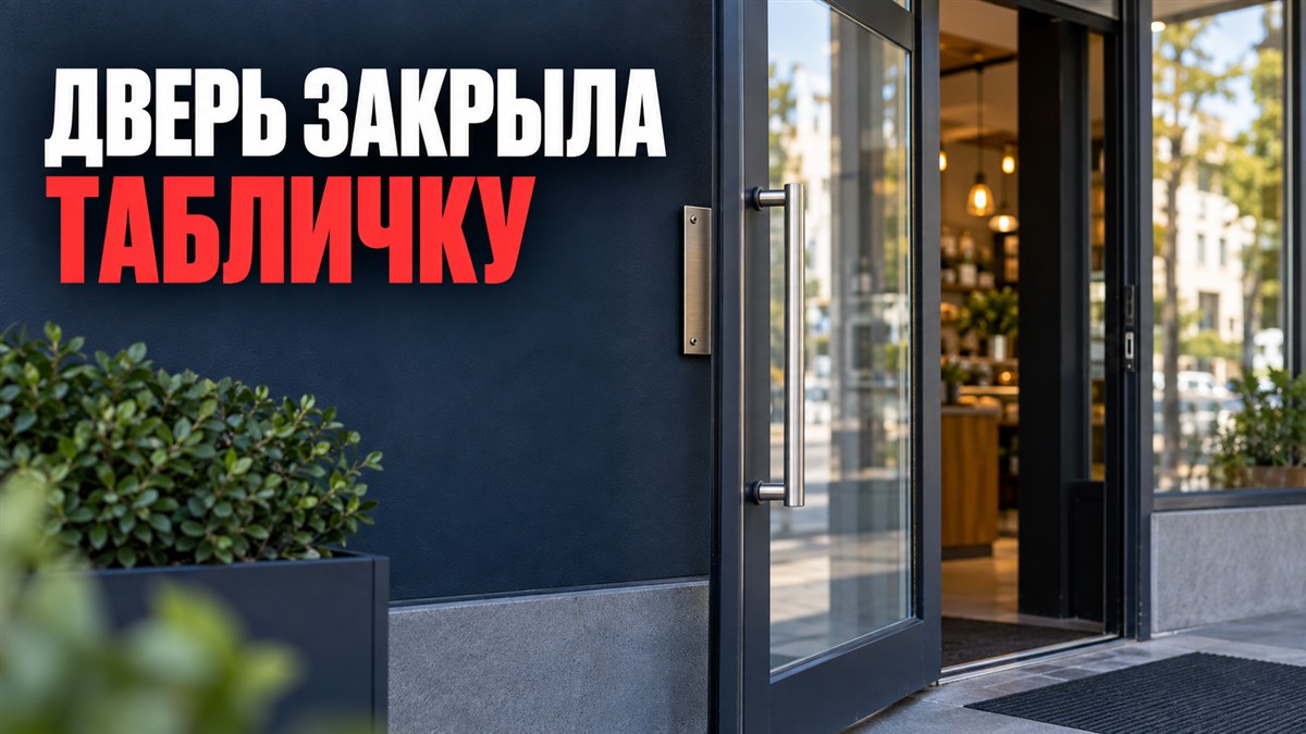 Открытая входная дверь закрывает настенную табличку рядом с проёмом